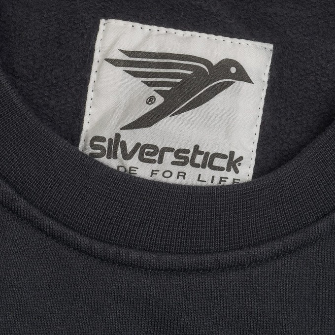 logo organic cotton sweat from Silverstick