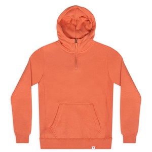 lowe organic cotton quarter zip hoodie from Silverstick