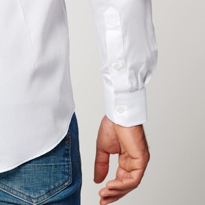 Shirt - Circular White - Regular Fit from SKOT