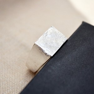 Heavy Signet ring  - Silver from Solitude the Label