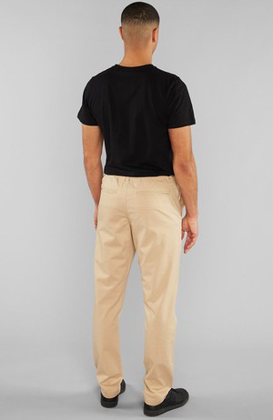 Chino pants Sundsvall Beige Safari from Sophie Stone