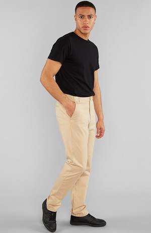 Chino pants Sundsvall Beige Safari from Sophie Stone