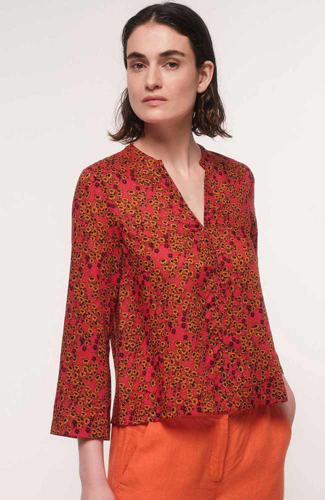 Blouse print flower field from Sophie Stone