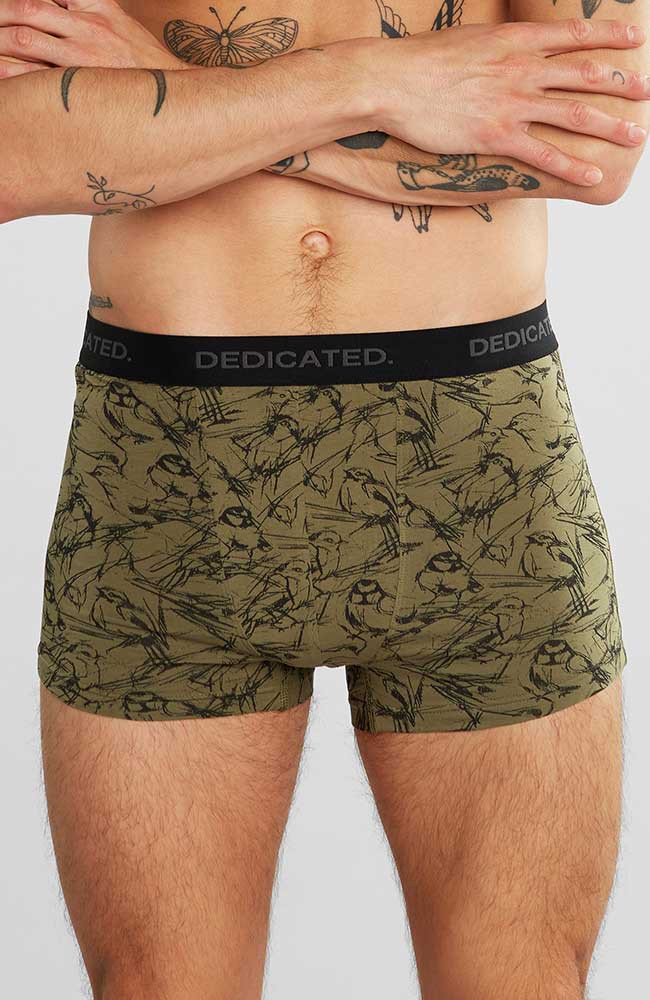 Boxer Birds green from Sophie Stone