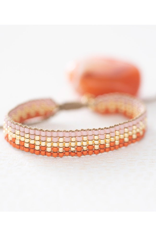 Soul bracelet Carnelian Gold from Sophie Stone