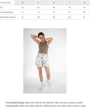 PRINT SHORTS CREMEWEIß from STORY OF MINE