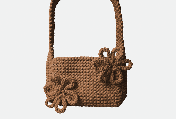 Chunky flower bag - crossbody from Studio Selles