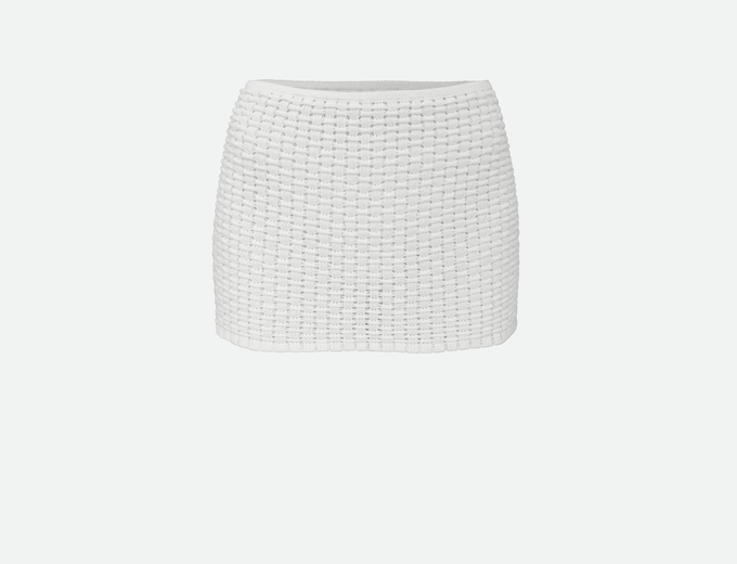 Textured mini skirt from Studio Selles