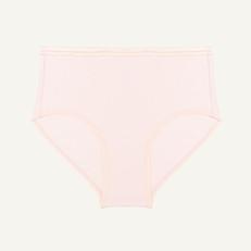 Organic Cotton Mid-Rise Brief in Quartz via Subset