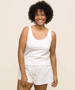 Organic Cotton Soft Short in Pearl from Subset