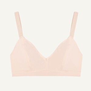 Organic Cotton Triangle Soft Bra in Quartz from Subset