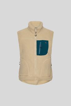 Sparren Vest Pale Khaki via Superstainable