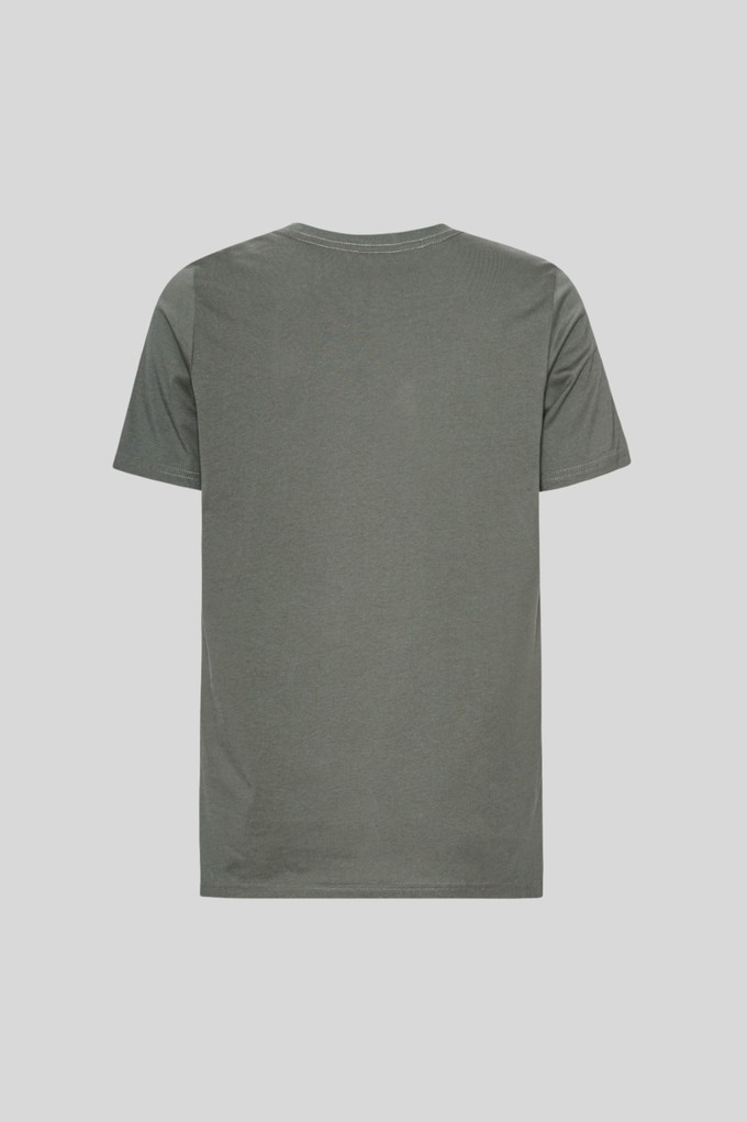 Fort Langley Tee Lark Green from Superstainable