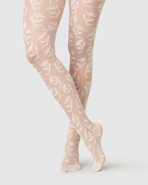 Flora Flower Tights from Swedish Stockings