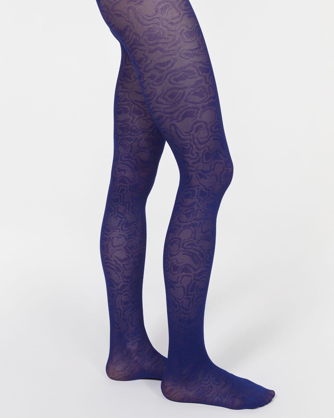 Rodebjer Callie Swirl Tights from Swedish Stockings