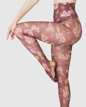 Helen Bullock Floral Tights from Swedish Stockings