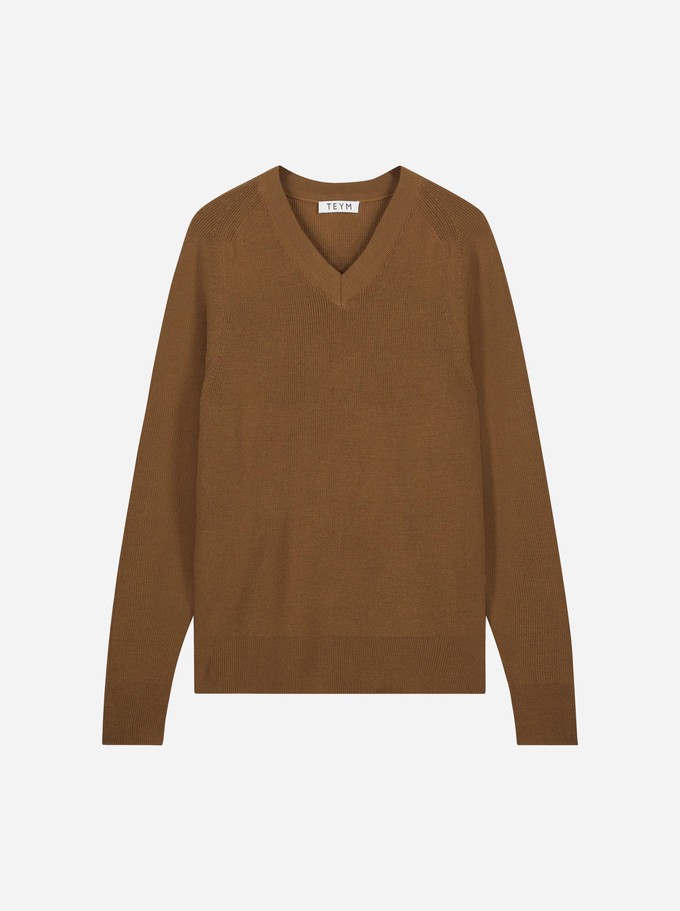 The V-Neck Sweater from TEYM