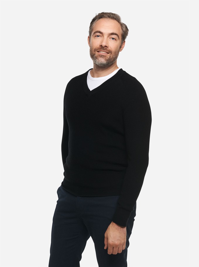 The V-Neck Sweater from TEYM