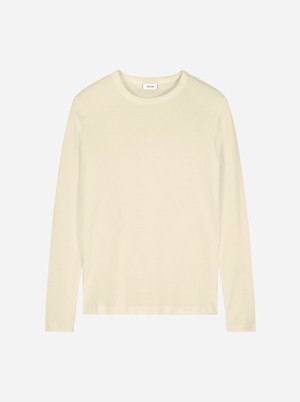 The Longsleeve T-Shirt – Off-White from TEYM