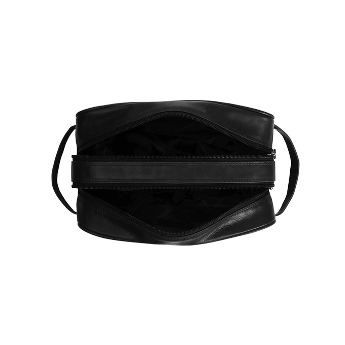 Leather Toiletry Bag Black Stacey - The Chesterfield Brand from The Chesterfield Brand