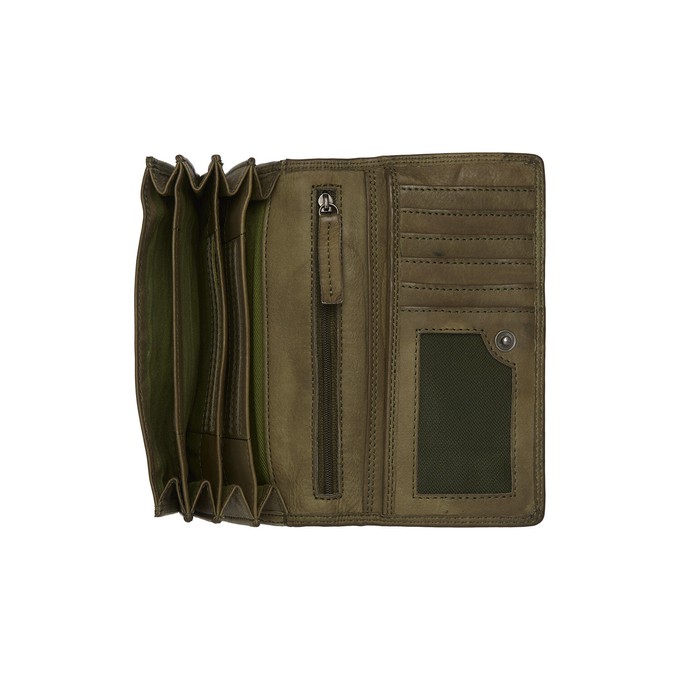 Leather Wallet Olive Green Lentini - The Chesterfield Brand from The Chesterfield Brand