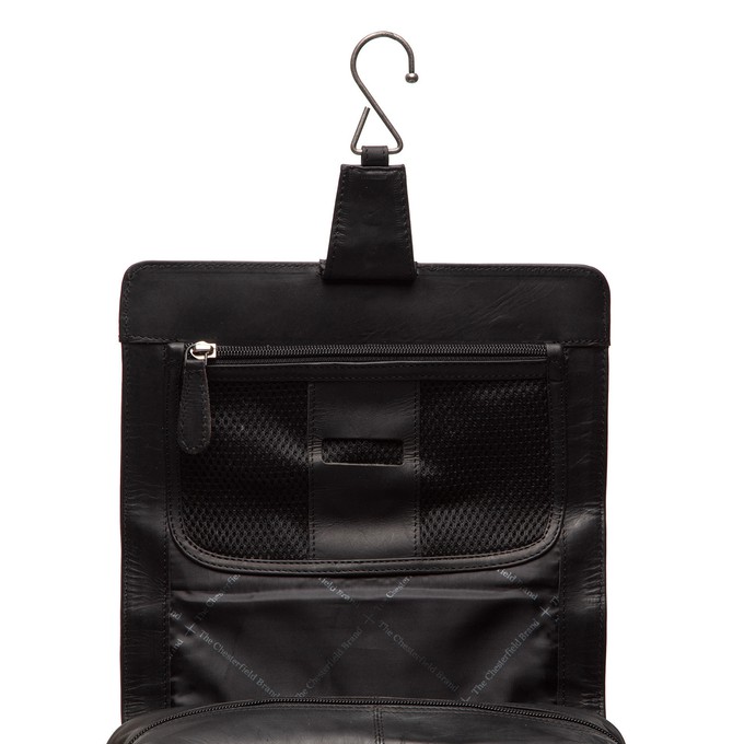 Leather Toiletry Bag Black Rosario - The Chesterfield Brand from The Chesterfield Brand