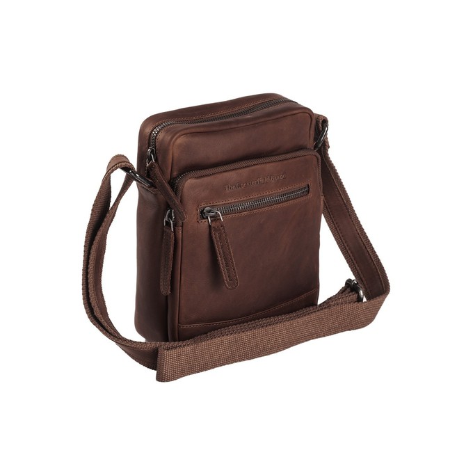 Leather Shoulder Bag Brown Birmingham - The Chesterfield Brand from The Chesterfield Brand