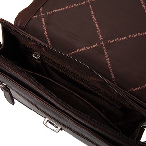 Leather Schoulder bag Brown Lucca - The Chesterfield Brand from The Chesterfield Brand