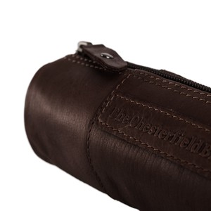 Leather Pen Case Brown Lea - The Chesterfield Brand from The Chesterfield Brand