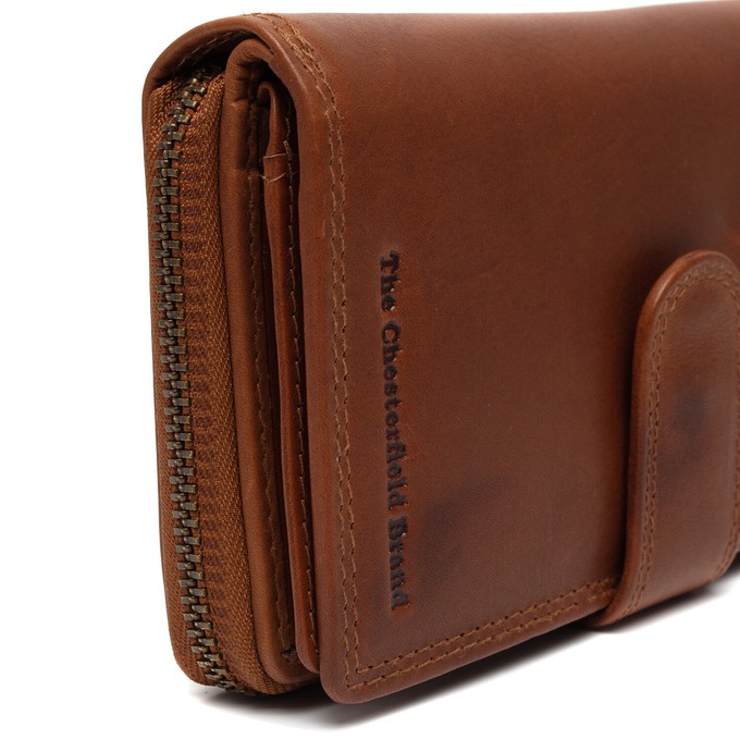 Leather Wallet Cognac Charlotte - The Chesterfield Brand from The Chesterfield Brand