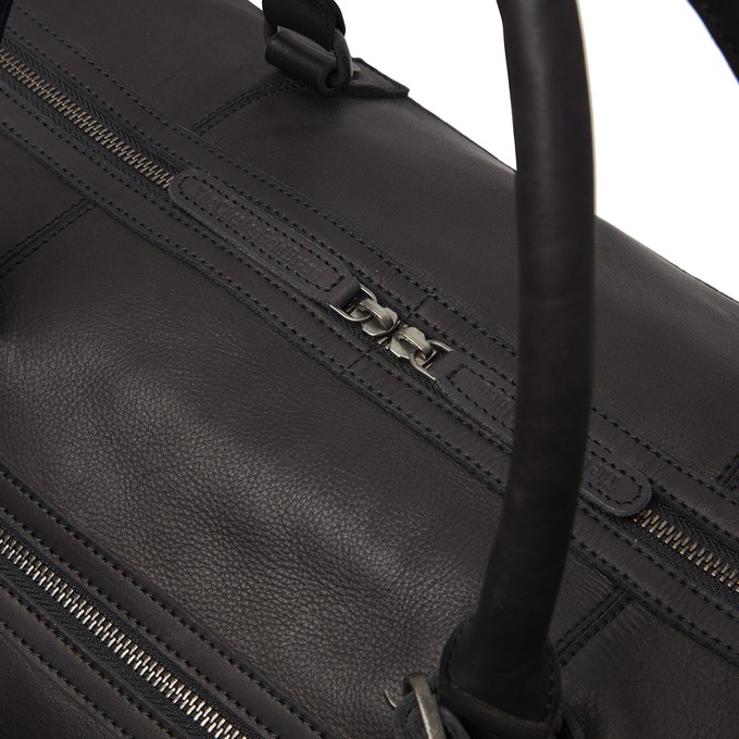 Leather Weekend Bag Black Lorenzo - The Chesterfield Brand from The Chesterfield Brand