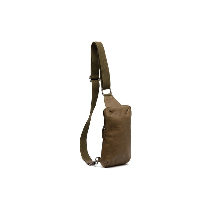 Leather Crossbody Bag Olive Green Cambridge - The Chesterfield Brand from The Chesterfield Brand