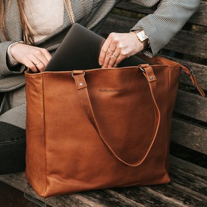 Leather Shopper Cognac Berlin - The Chesterfield Brand from The Chesterfield Brand