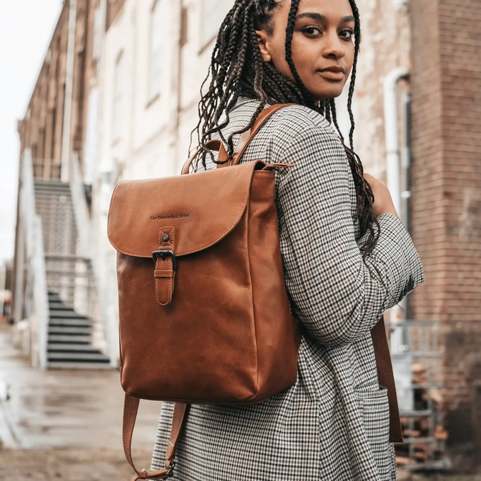 Leather Backpack Cognac Vermont - The Chesterfield Brand from The Chesterfield Brand