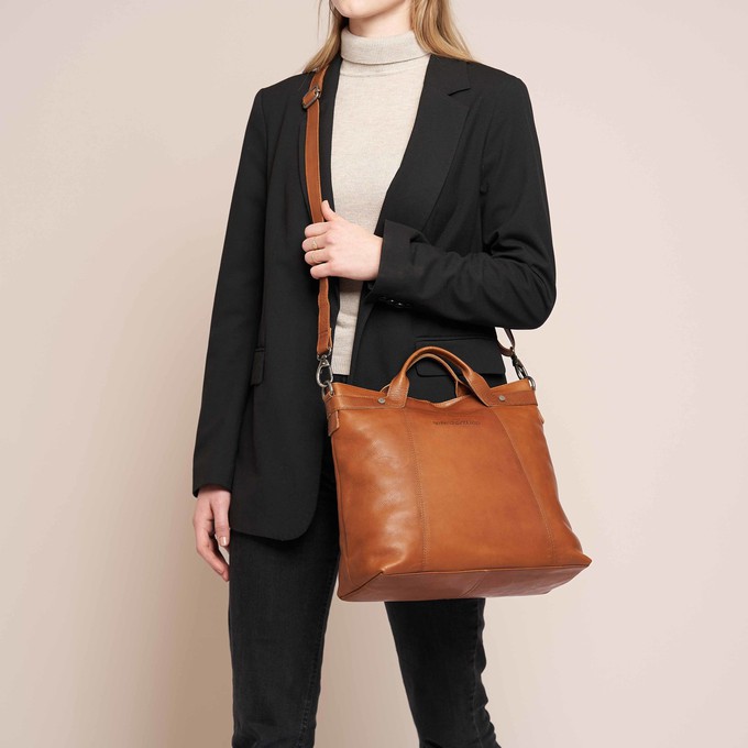 Leather Shopper Cognac Helsinki - The Chesterfield Brand from The Chesterfield Brand