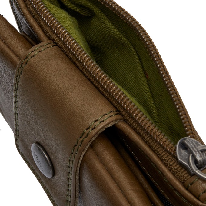 Leather Wallet Olive Green Mavona - The Chesterfield Brand from The Chesterfield Brand