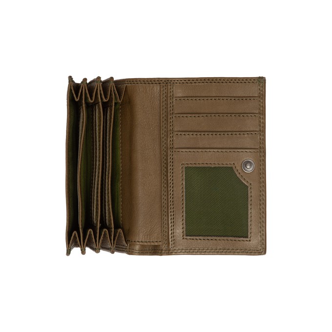 Leather Wallet Olive Green Avola - The Chesterfield Brand from The Chesterfield Brand