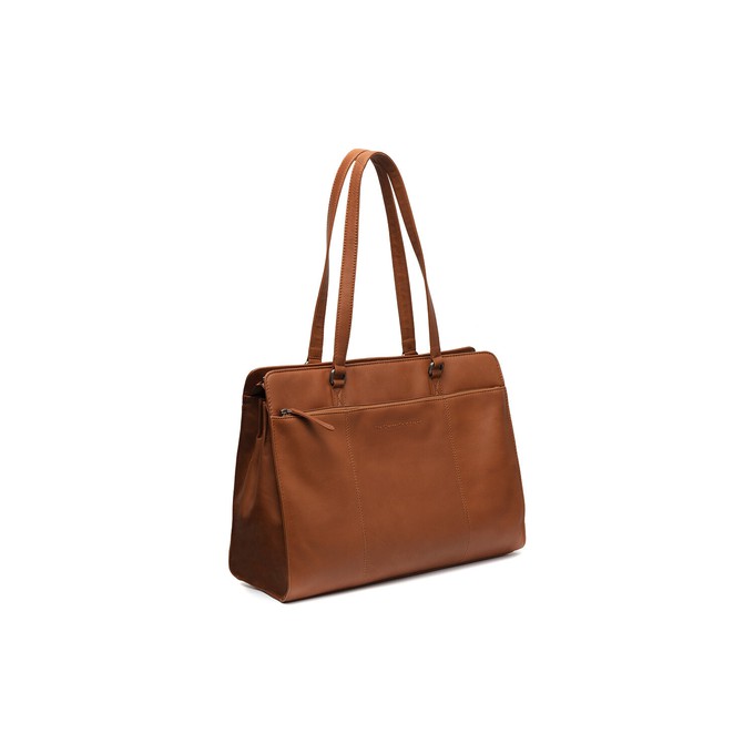 Leather Shopper Cognac Fidenza - The Chesterfield Brand from The Chesterfield Brand