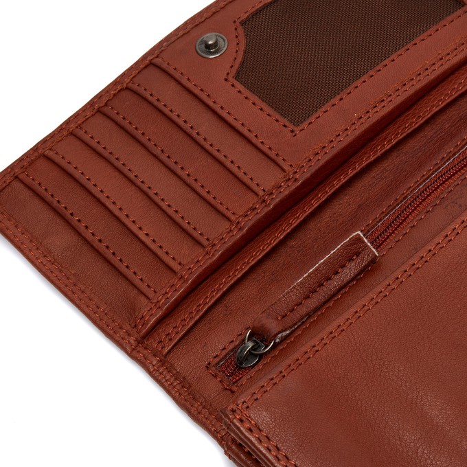 Leather Wallet Cognac Lentini - The Chesterfield Brand from The Chesterfield Brand