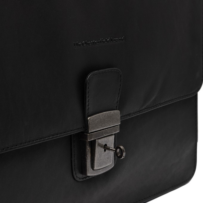 Leather Briefcase Black Venice - The Chesterfield Brand from The Chesterfield Brand