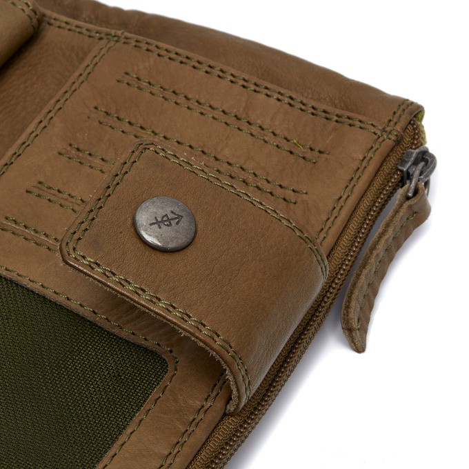 Leather Wallet Olive Green Fresno - The Chesterfield Brand from The Chesterfield Brand