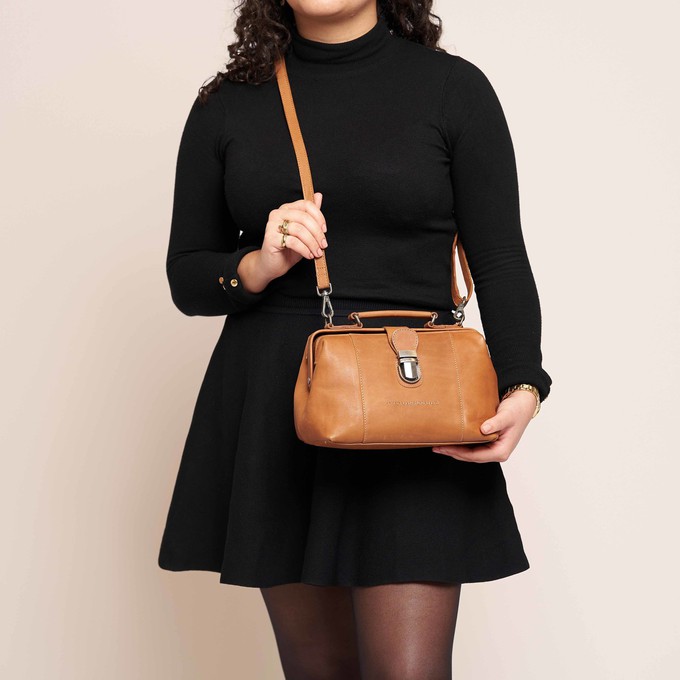 leather Shoulder Bag Cognac Rachael - The Chesterfield Brand from The Chesterfield Brand