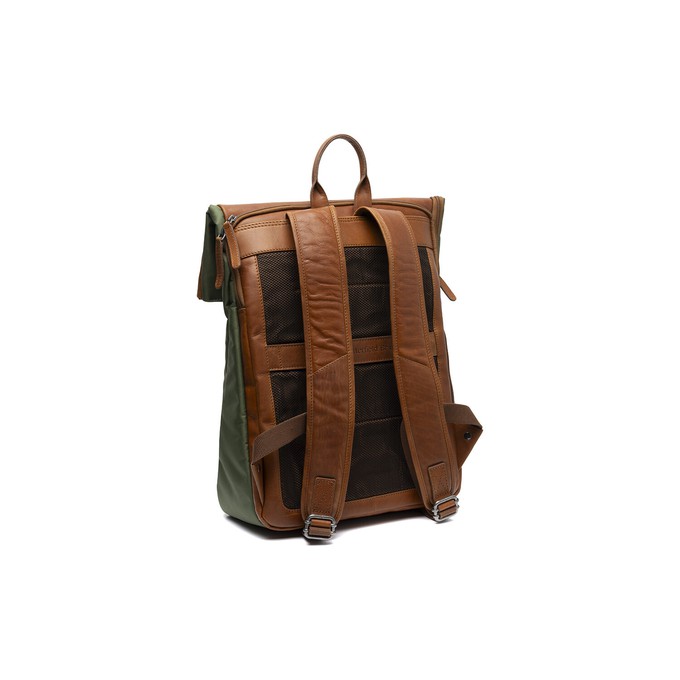 Leather Backpack Olive Green Trondheim - The Chesterfield Brand from The Chesterfield Brand