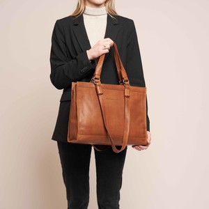 Leather Shopper Cognac Lima - The Chesterfield Brand from The Chesterfield Brand