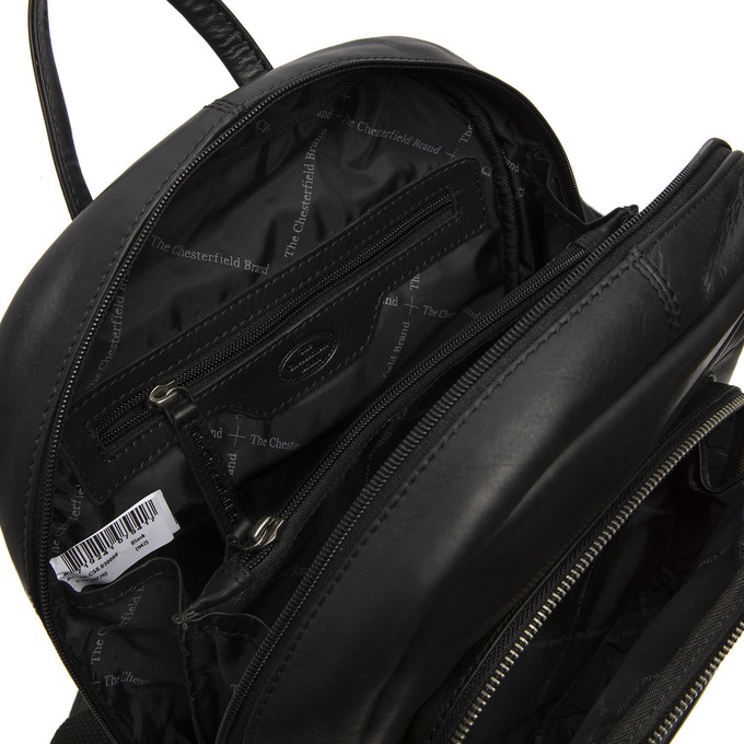 Leather Backpack Black Santana - The Chesterfield Brand from The Chesterfield Brand