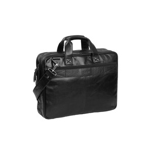 Leather Laptop Bag Black Manuel - The Chesterfield Brand from The Chesterfield Brand