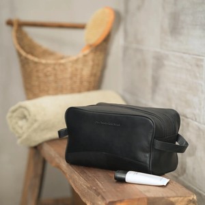 Leather Toiletry Bag Black Stacey - The Chesterfield Brand from The Chesterfield Brand