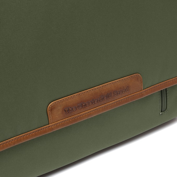 Leather Laptop Bag Olijfgroen Falun - The Chesterfield Brand from The Chesterfield Brand