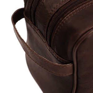 Leather Toiletry Bag Brown Stefan - The Chesterfield Brand from The Chesterfield Brand