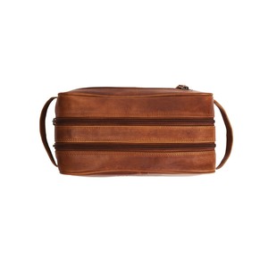 Leather Toiletry Bag Cognac Stacey - The Chesterfield Brand from The Chesterfield Brand